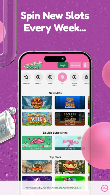 Double Bubble Bingo & Slots