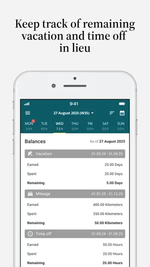 Intega Time screenshot 4