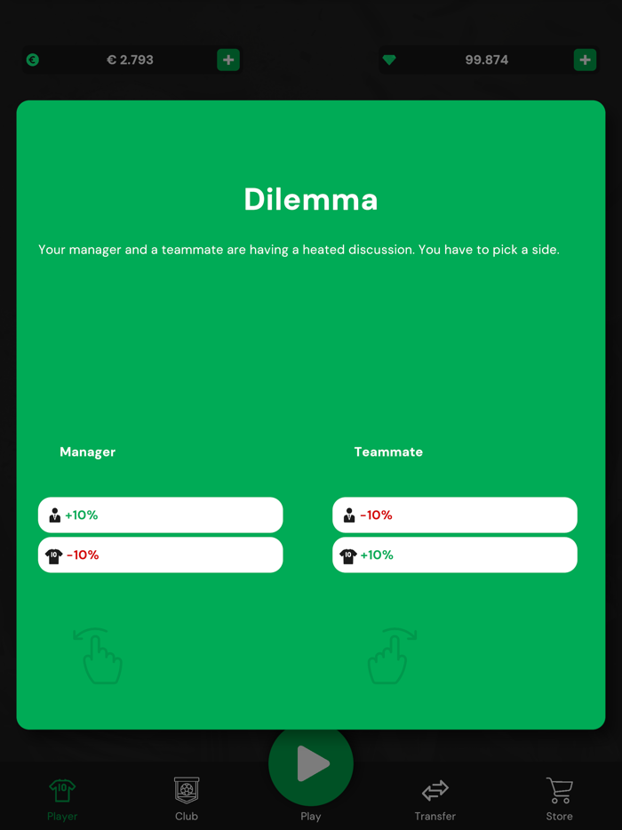 Club Legend - Football Game