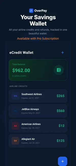 Overpay - Flight Price Tracker screenshot 3