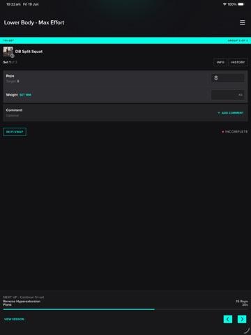Lumin Sports iPad screenshot 3