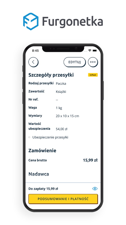 #7. Furgonetka - send parcels (iOS) 由: FURGONETKA SP Z O O SPOLKA KOMANDYTOWA