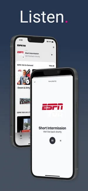 ESPN 700 Radio screenshot 1