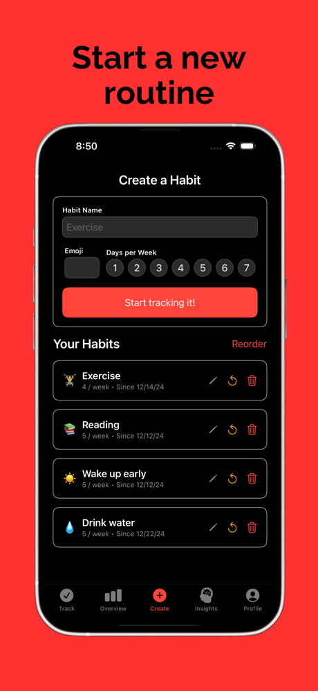 Onaroll - Habit Tracker screenshot 6