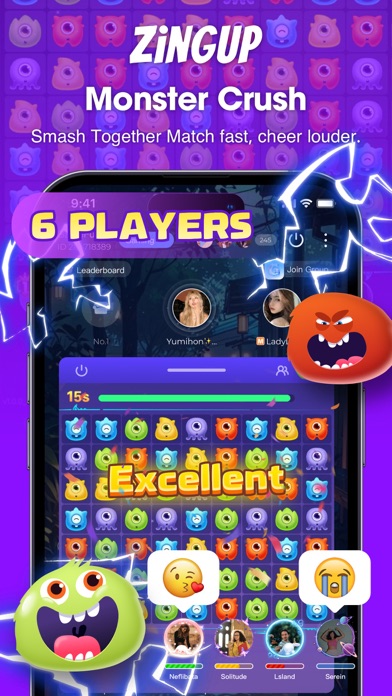 ZingUp – Clubs, Events & Games iPhone screenshot 5 - Social Networking app