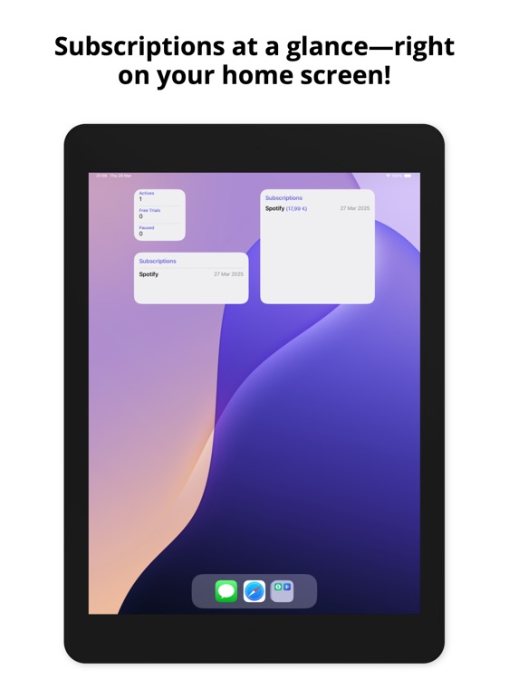 Subby: Subscription Manager screenshot-6