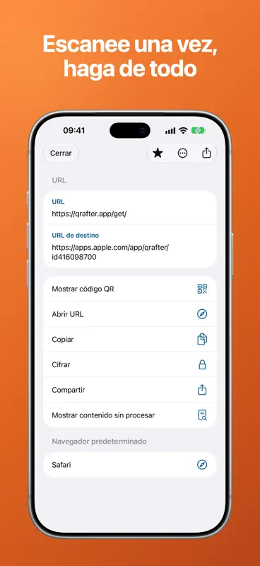 Qrafter Pro: Lecteur QR Code screenshot 4 of 7