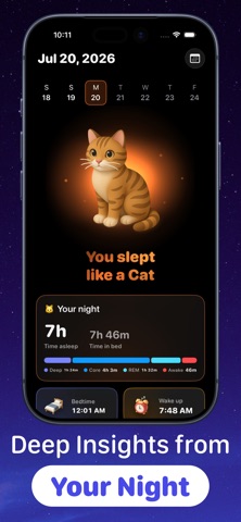 Sleep Analysis - Lunomia Screenshot 2 of 8