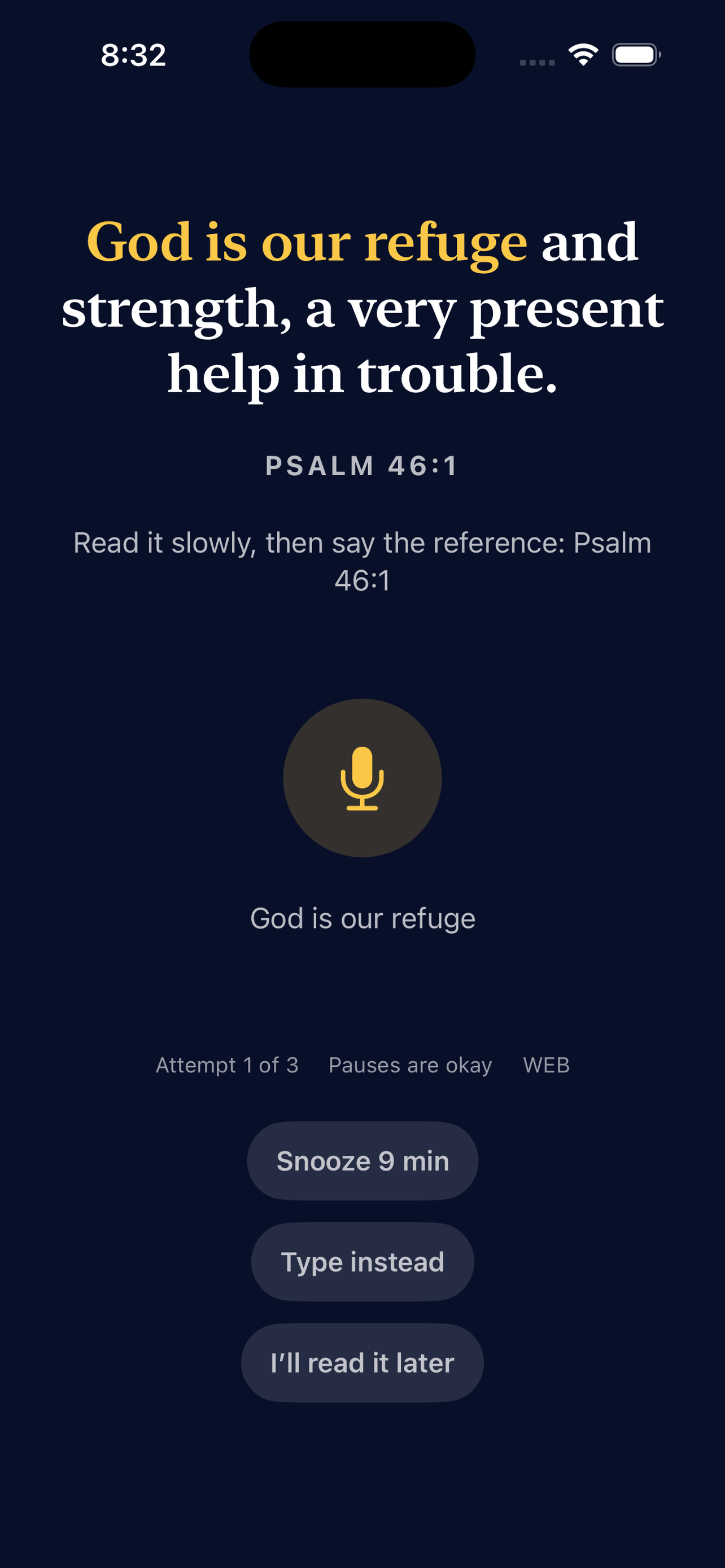 First Word: Scripture Alarm screenshot 4