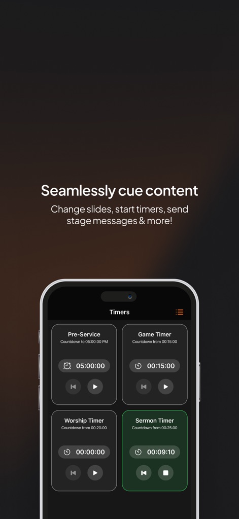ProPresenter Remote - Utilities App | MWM