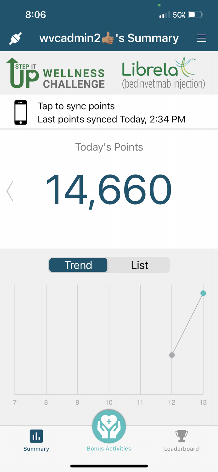 WVC Step It Up Challenge