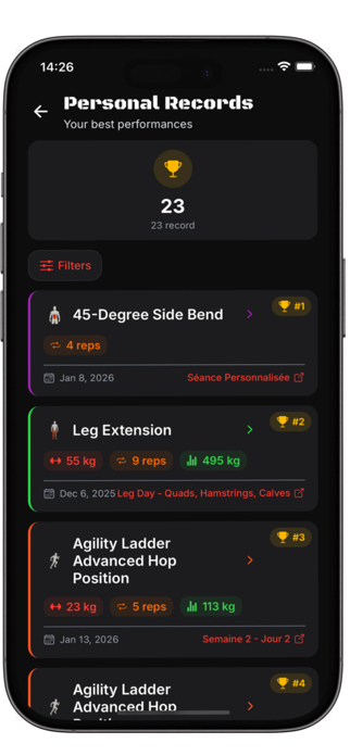 BenchRep Screenshot 4 of 5