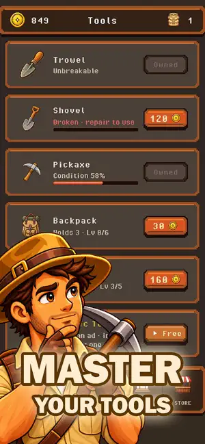 Diggy Days: Treasure Digger screenshot 4
