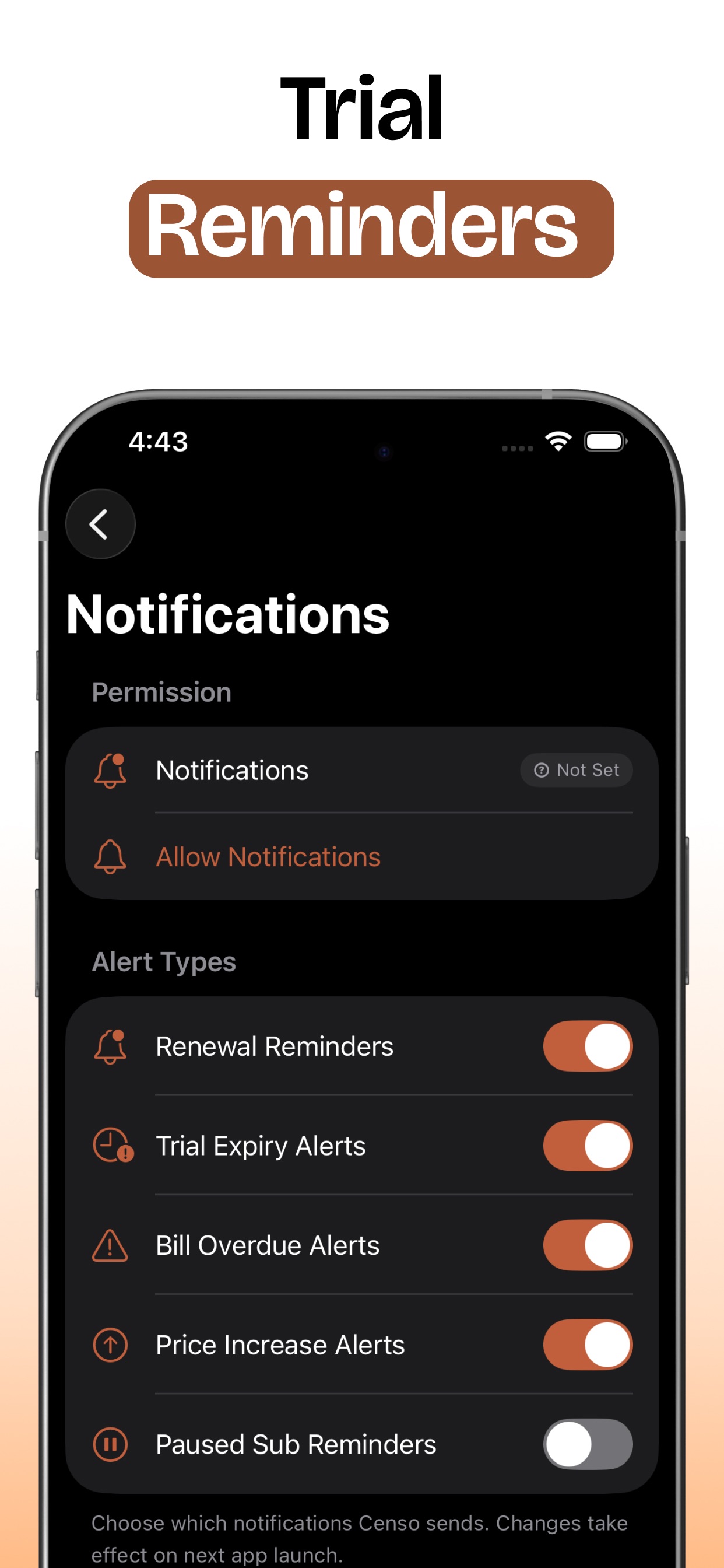 Subscription Tracker - Censo screenshot 6