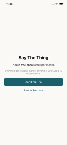 Say The Thing: Message Clarity screenshot