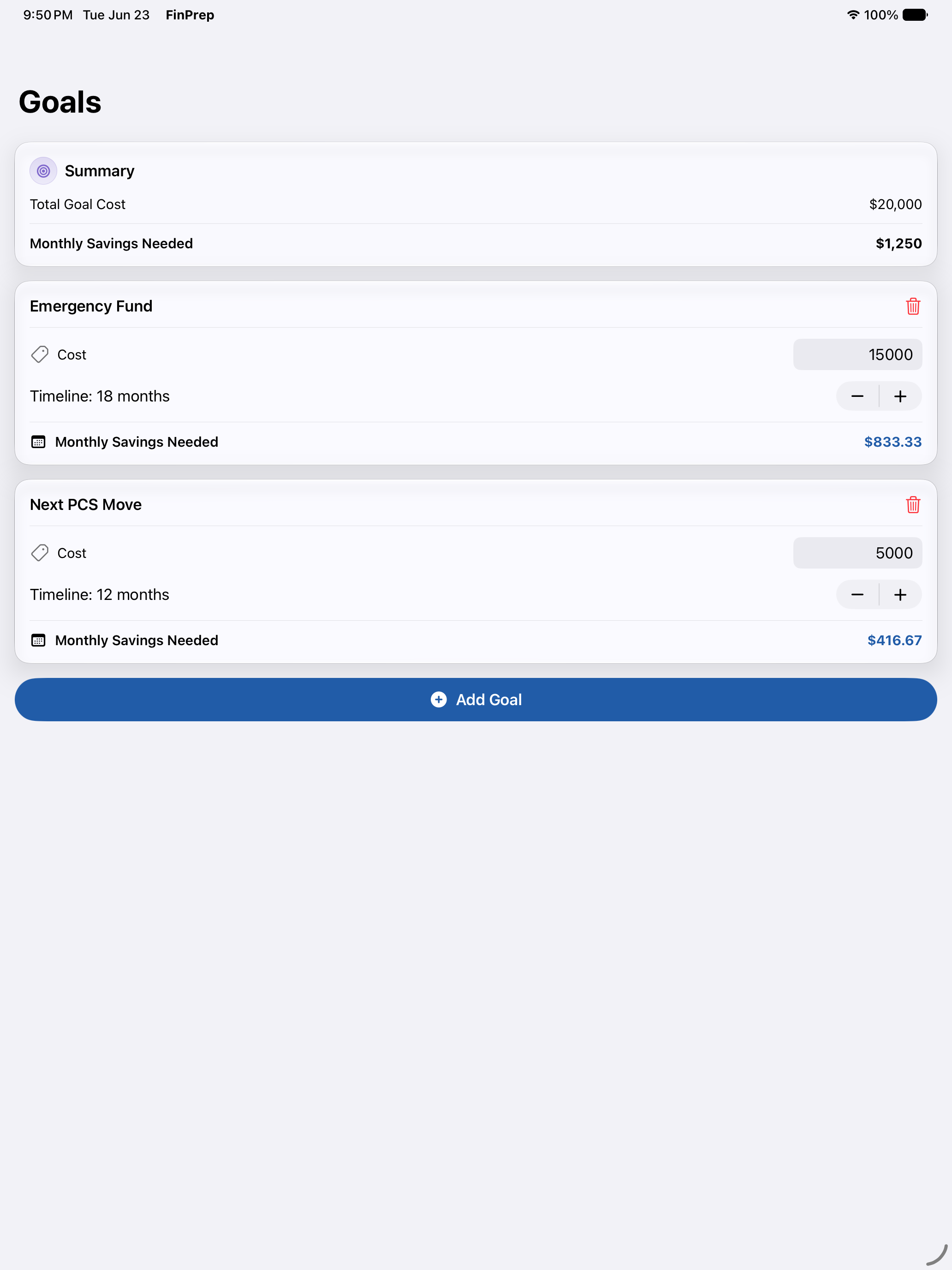 FINPREP screenshot 10