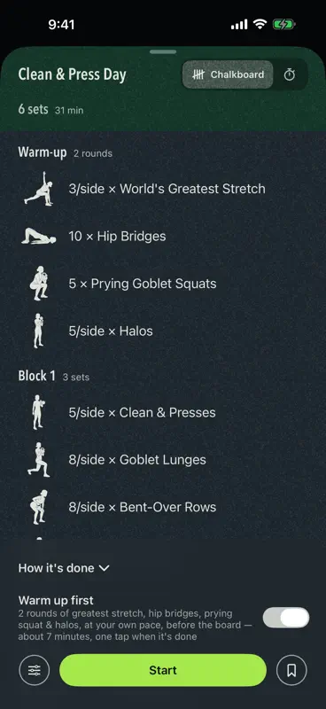 SingleBell: Kettlebell Workout screenshot 5 of 10
