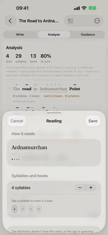 Bàrdachd: Poetry & Rhyme screenshot 5 of 9