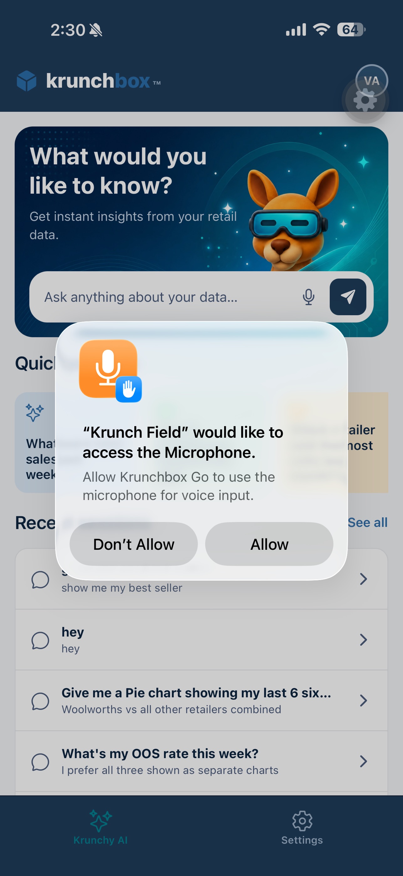 Screenshot 3 of Krunch Field™
