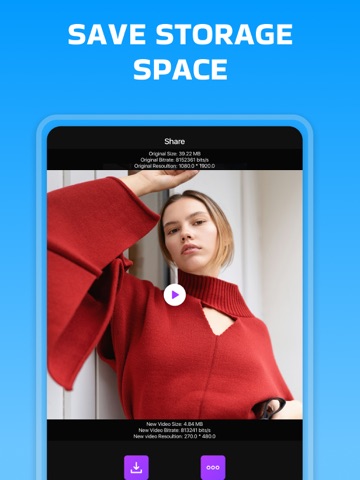 Video Compressor:Resize Videos iPad screenshot