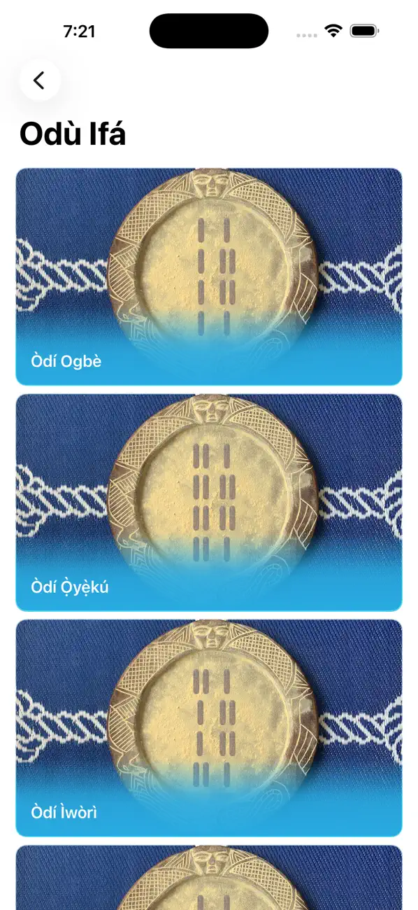 Screenshot #2 pour Apola Odi: Ifa Verses