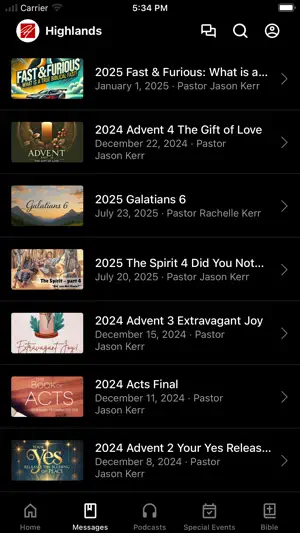 Highlands Church Cumberlands screenshot 2