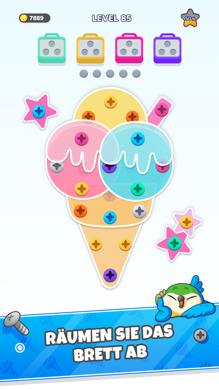 Screw Master Color Nuts Jam