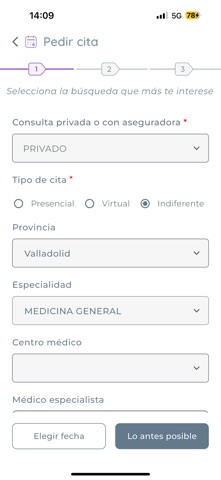 Recoletas Salud iPhone screenshot 3