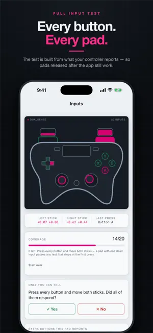 DriftPad: Gamepad Tester screenshot 4