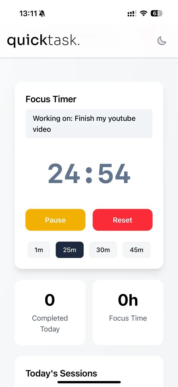 #1. quicktask. (iOS) By: Aron Schueler