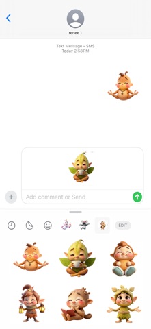 温和矮人榛树贴纸 screenshot