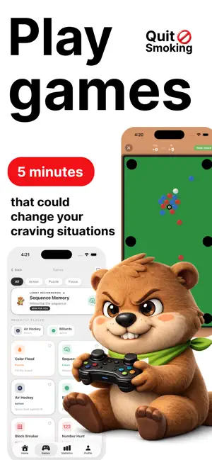 Quit Smoking Now - QuitBeaver screenshot 2