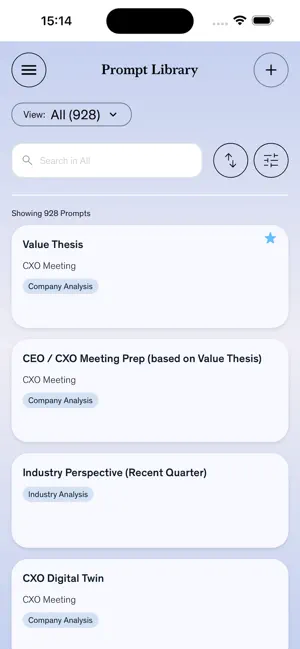 McKinsey Value Intelligence screenshot 3
