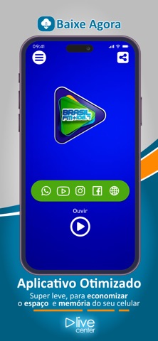 Rádio Brasil FM 106.7 screenshot