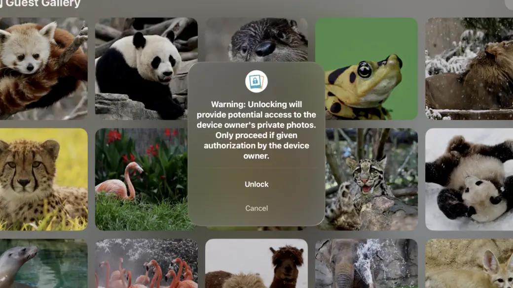 Screenshot #2 pour Guest Gallery: Siloed Sharing