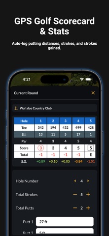 GolfCaddie: GPS Shot Tracker iPhone screenshot 4