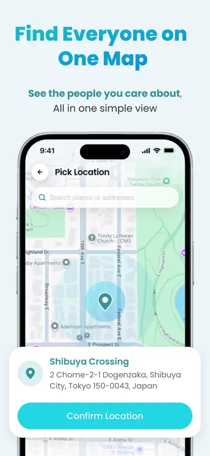 Screenshot 4 di 6 di Miloc: Find Family & Friends