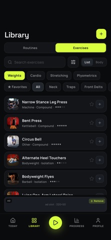 kach: Gym & Workout Tracker Screenshot 5 of 6