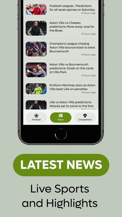 Live Football TV : Live Scores Screenshot