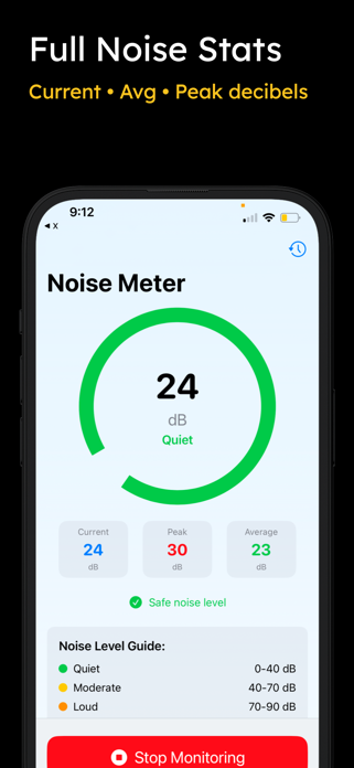 Decibel Meter & Dosimeter Screenshot 5 of 5