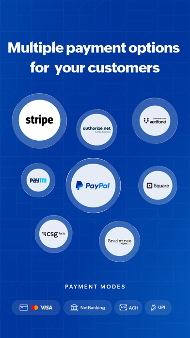 Screenshot #3 pour Zoho Invoice-Créateur factures