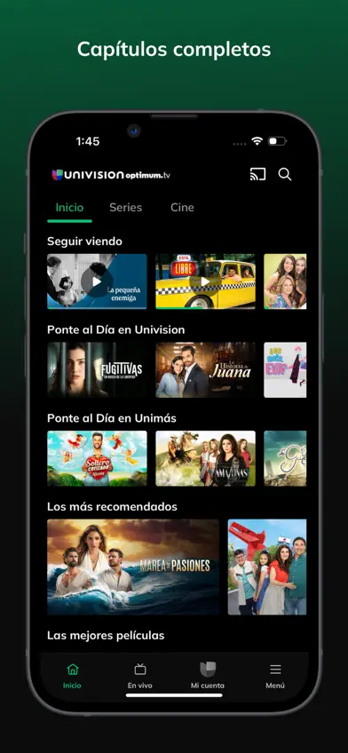 Univision App screenshot 3