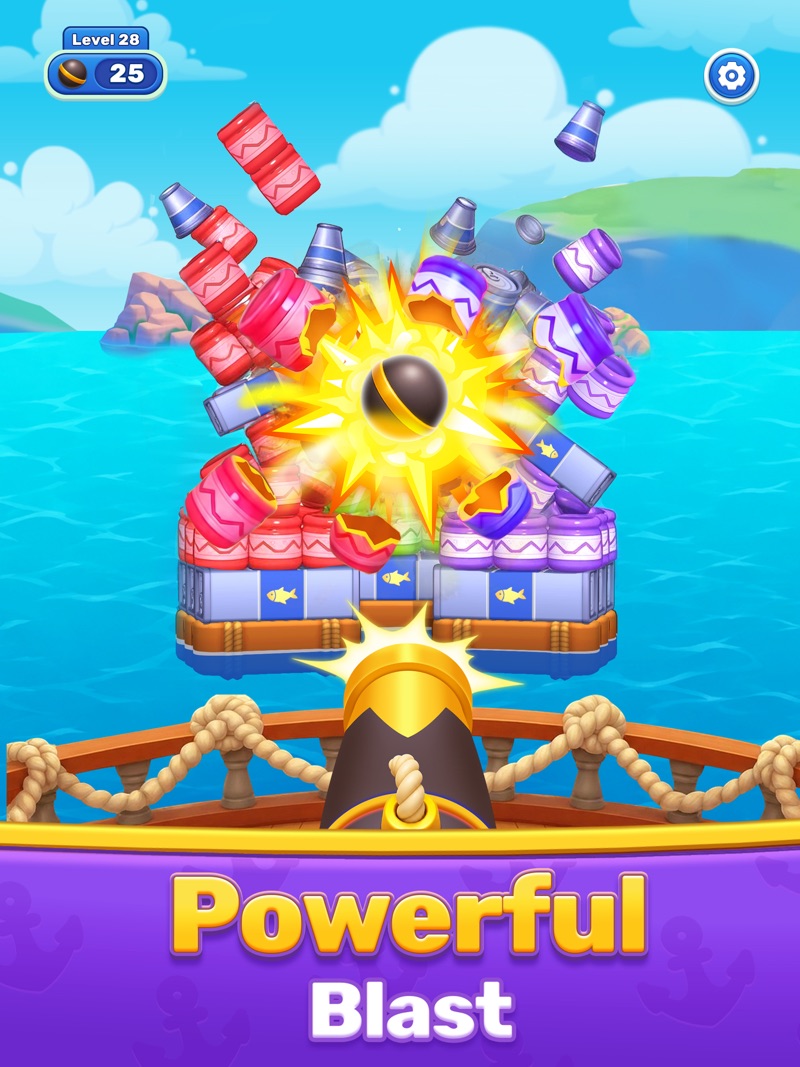 Ocean Block Shoot official gameplay screenshot 3