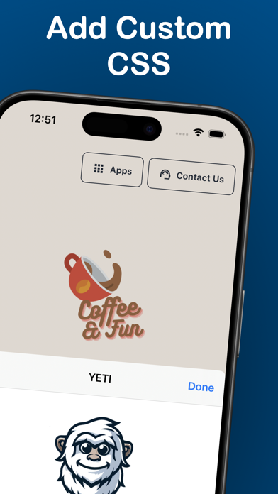 YETI - Custom CSS Screenshot