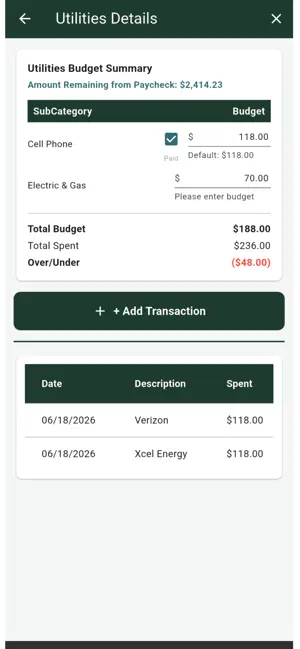 Paycheck Planner: Calculator screenshot 4