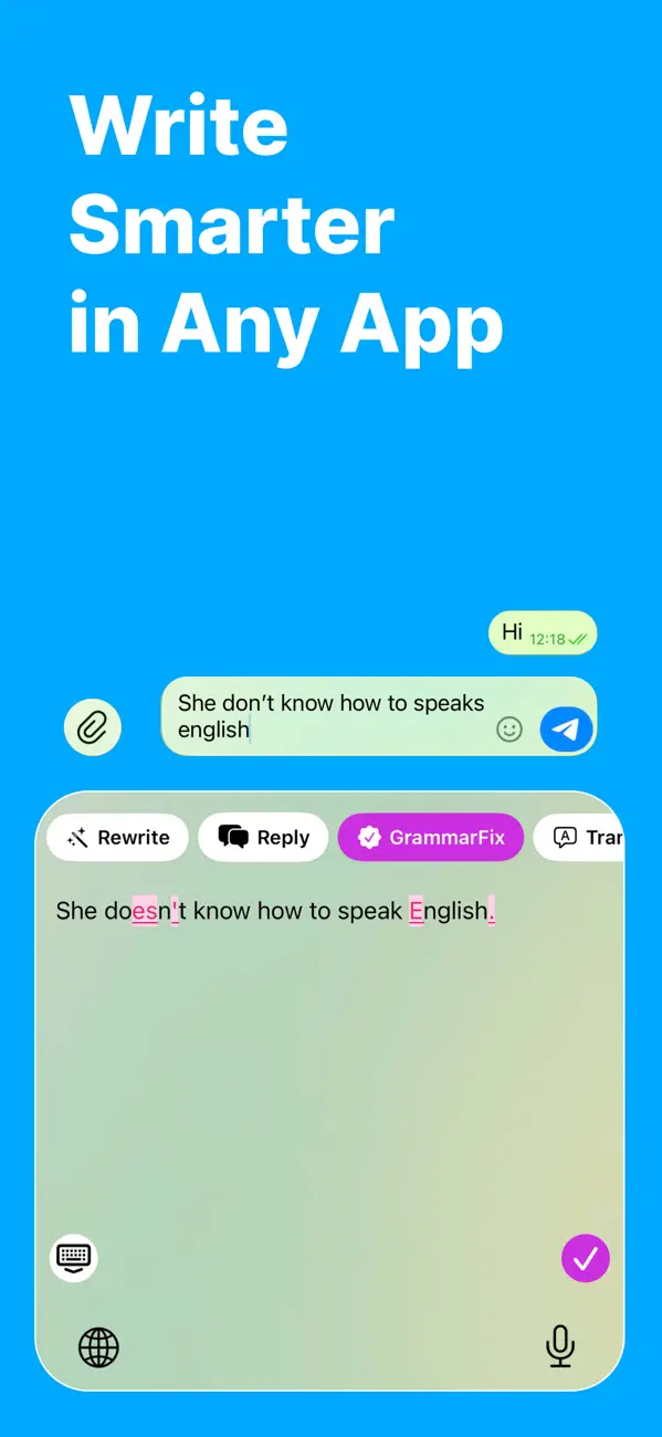 AI Keyboard screenshot 1