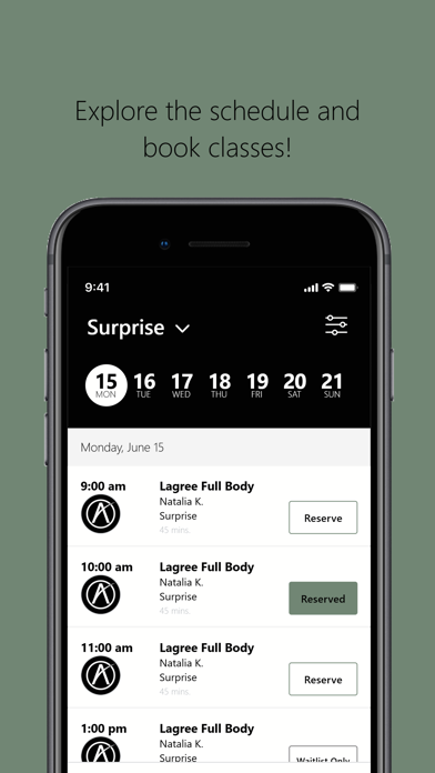Activate Lagree iPhone screenshot 3 - Health & Fitness app