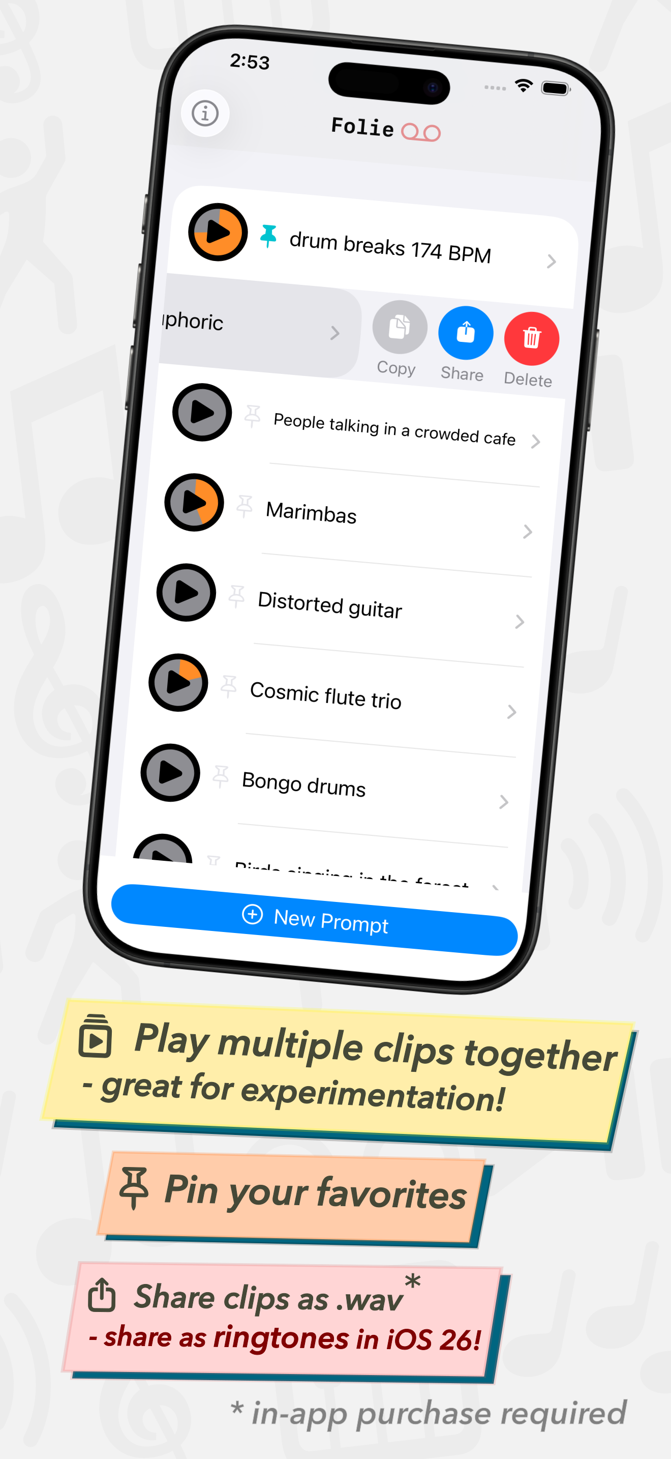 Folie AI Audio screenshot 3