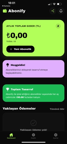 Abonify screenshot
