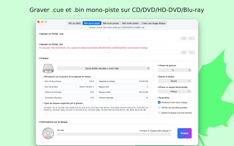 Screenshot #2 pour Smart ISO Burner Plus